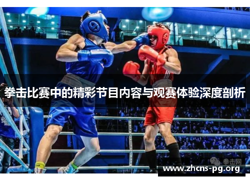 拳击比赛中的精彩节目内容与观赛体验深度剖析 拳击比赛中的精彩节目内容与观赛体验深度剖析