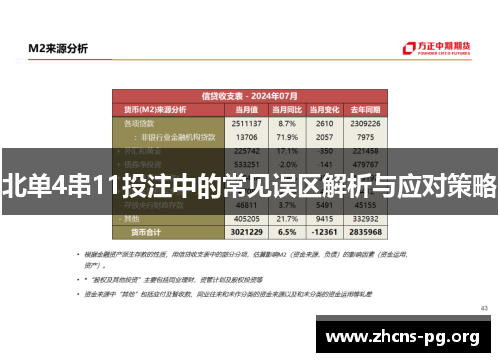 北单4串11投注中的常见误区解析与应对策略 北单4串11投注中的常见误区解析与应对策略