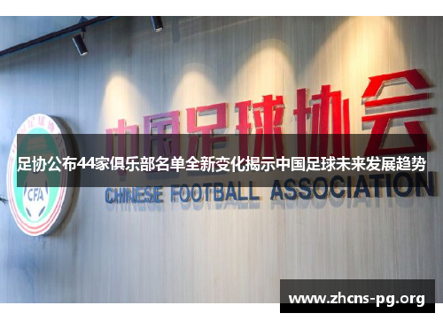 足协公布44家俱乐部名单全新变化揭示中国足球未来发展趋势 足协公布44家俱乐部名单全新变化揭示中国足球未来发展趋势